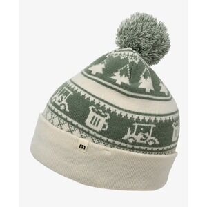 Travis Mathew Milk & Cookies Golf Beanie - Pom New With Tags